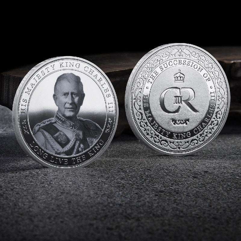 Commemorative Coin 3D Relief Color-printed Commemorative Medal Badge Production