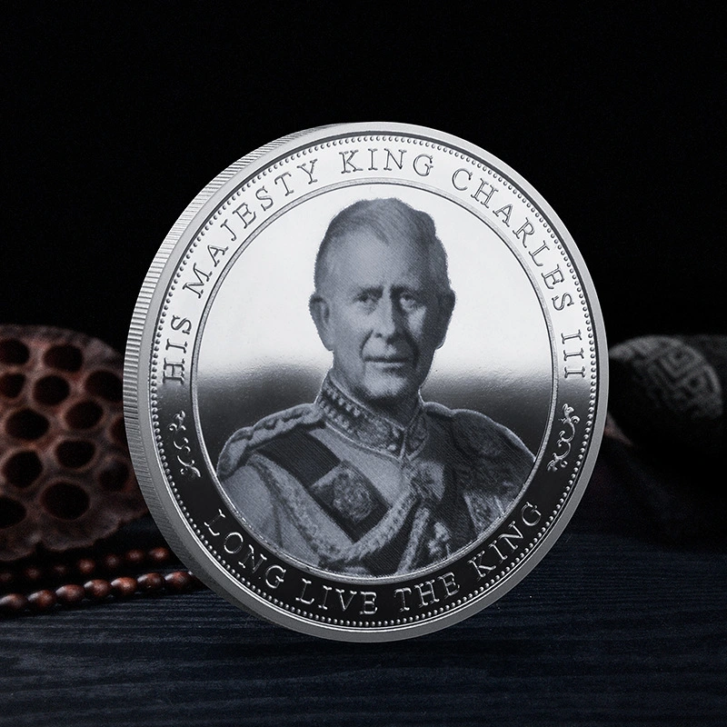 Commemorative Coin 3D Relief Color-printed Commemorative Medal Badge Production