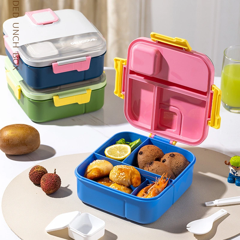 New Large-capacity Compartmentalized Lunch Box