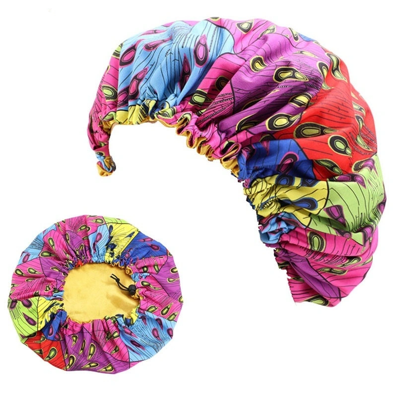 Printed Double Layer Round Hat
