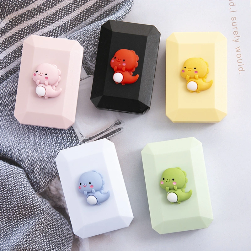 Cartoon Dinosaur Cosmetic Contact Lens Case