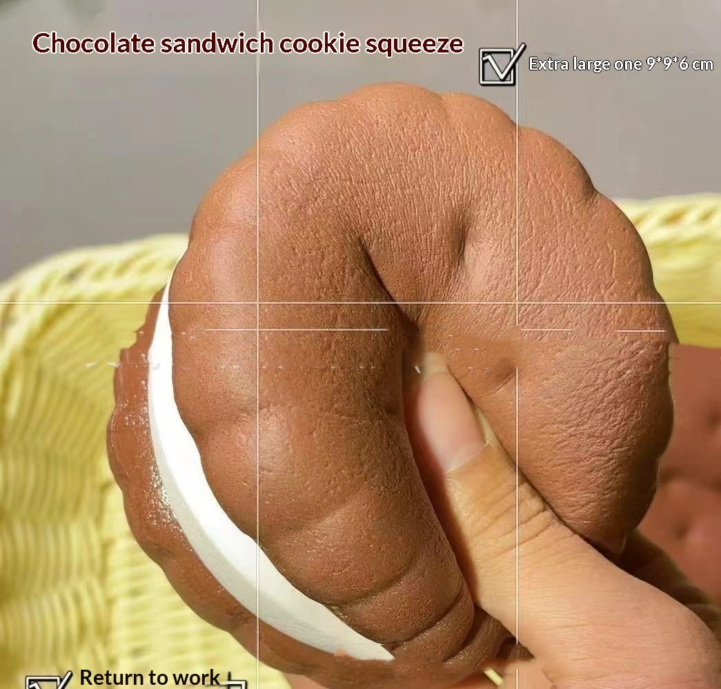 Sticky Sandwich With Multiple Layers Of Mousse