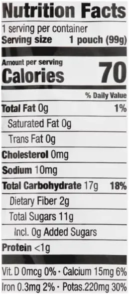 Beech-Nut Fruities Stage 2 Baby Food, Banana Pear & Sweet Potato, 3.5 oz Pouch