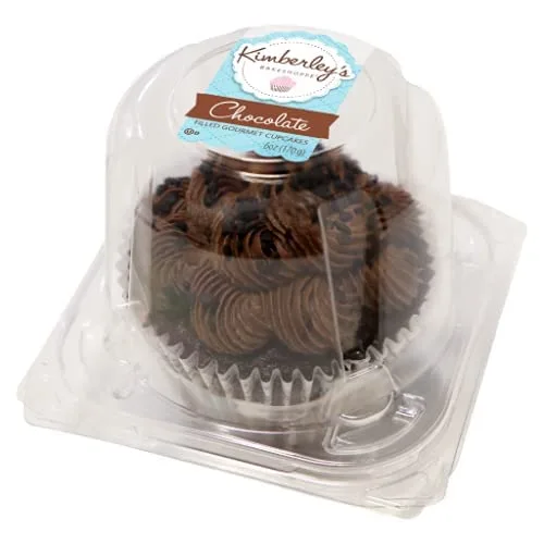 Kimberley's Bakeshoppe, Triple Chocolate Filled Gourmet Jumbo Cupcake (FROZEN EACHES)