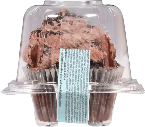 Kimberley's Bakeshoppe, Triple Chocolate Filled Gourmet Jumbo Cupcake (FROZEN EACHES)