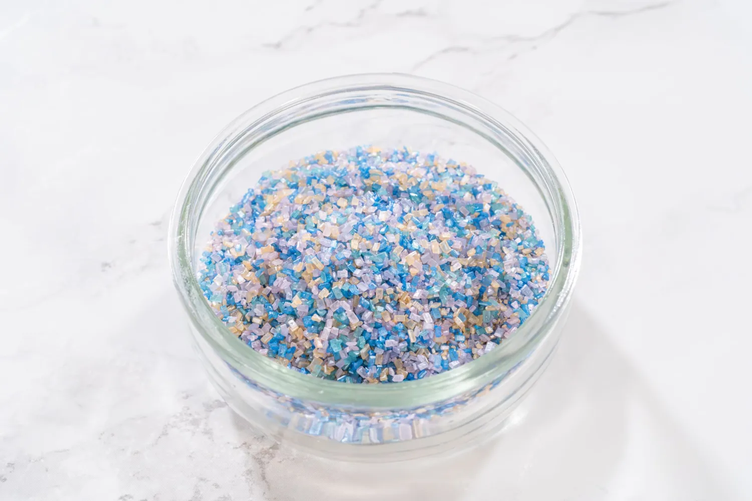 Bakerpan Pastel Sugar Sprinkles for Baking - 7 oz Coarse Sparkling Decorating Sugar Crystals for Baking Topping, Cookies & Cupcakes | Kosher, Gluten-Free, Made in USA