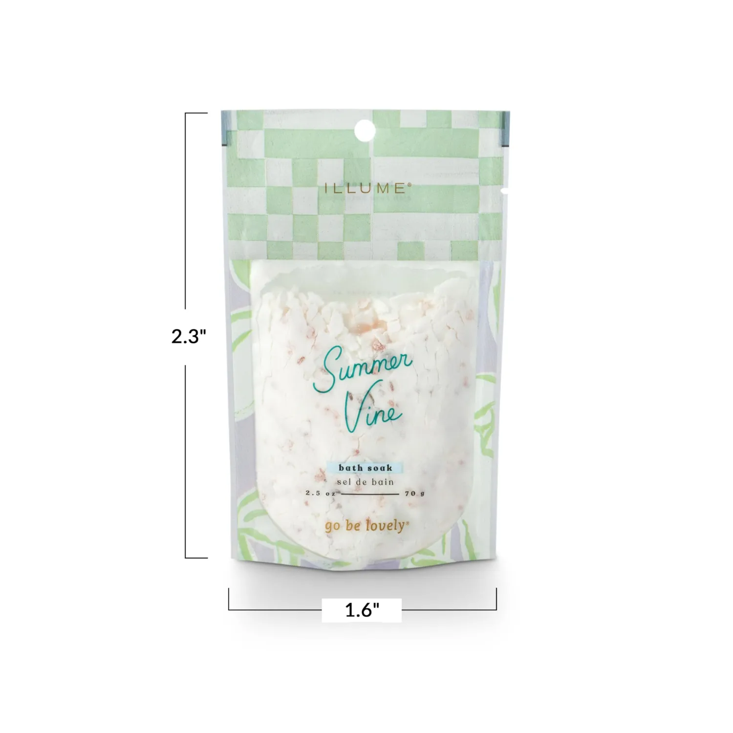 ILLUME Go Be Lovely Summer Vine Bath Soak with Rose Botanicals