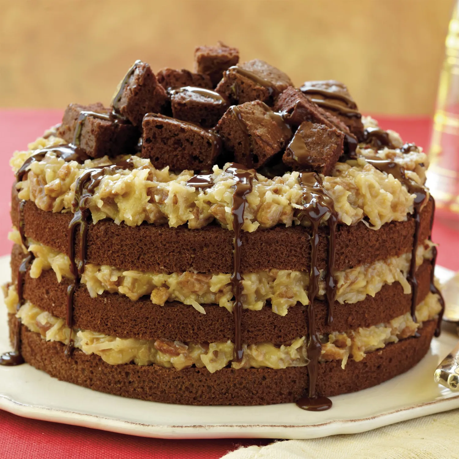Betty Crocker Delights Super Moist, German Chocolate, Cake Mix, 13.25 oz