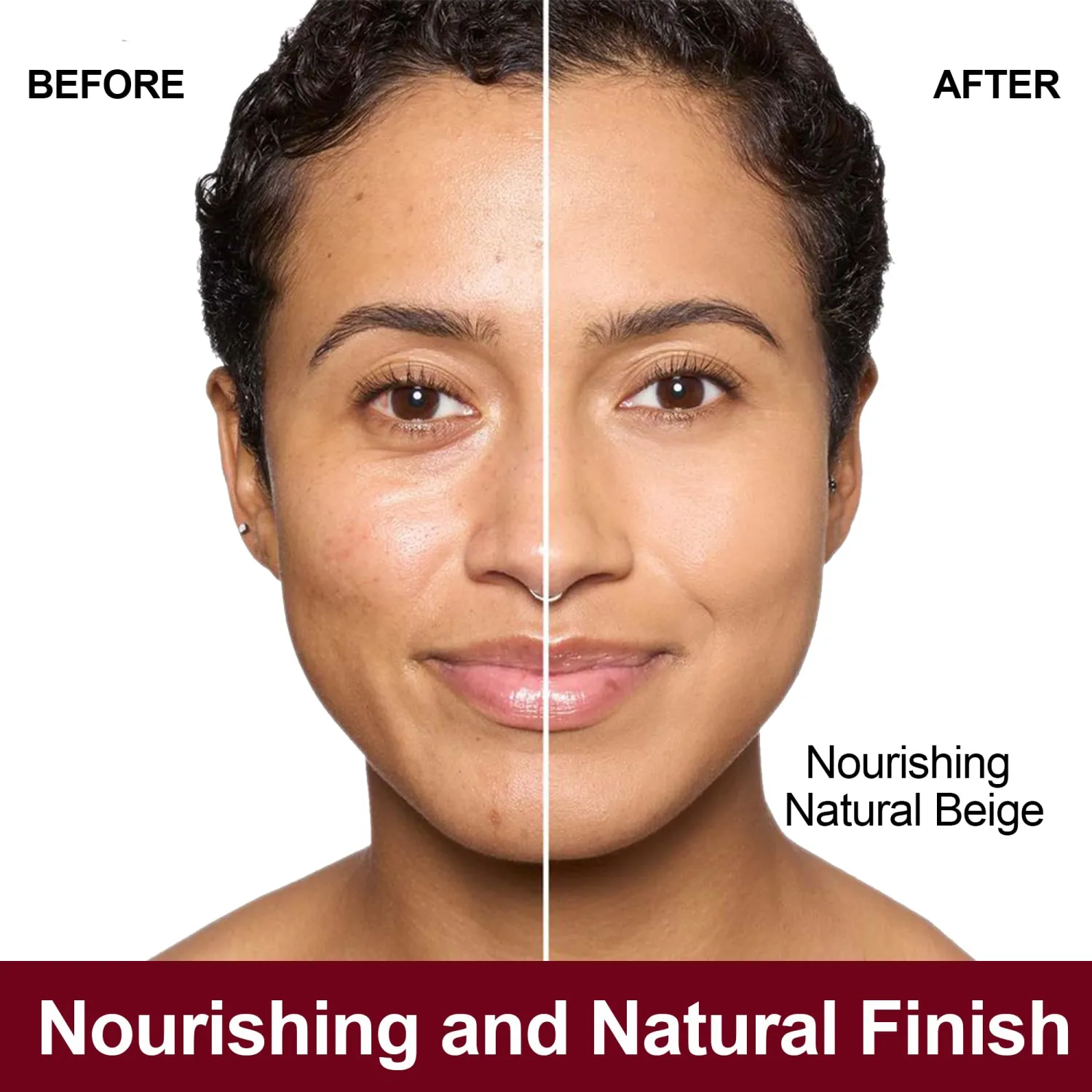 FV Dewy Liquid Foundation, Hydrating Smooth Formula & Lightweight, Longwear Medium-Full Coverage with Natural Finish, Waterproof Foundation for Dry/Combination Skin, 30g, Nourishing Beige