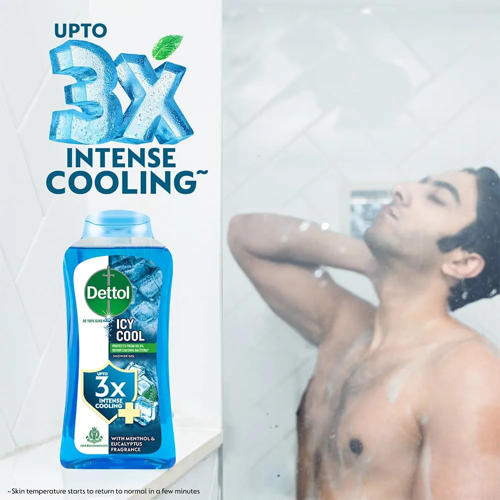 Dettol Body Wash and shower Gel, Cool - 250ml