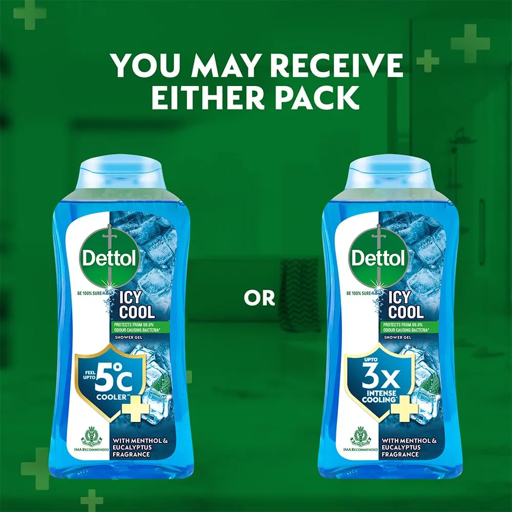 Dettol Body Wash and shower Gel, Cool - 250ml