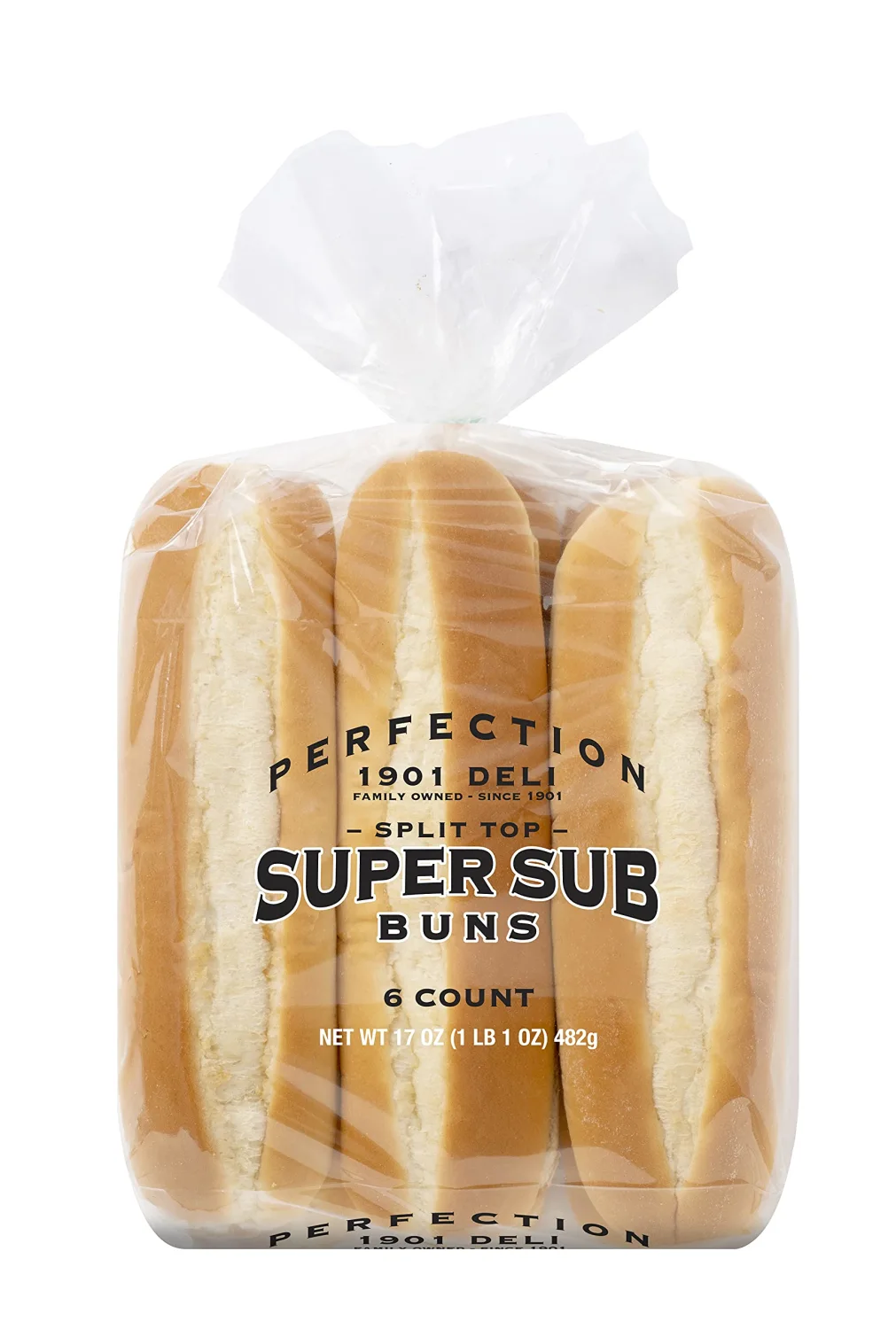 Perfection Deli 1901-Super Sub 6ct