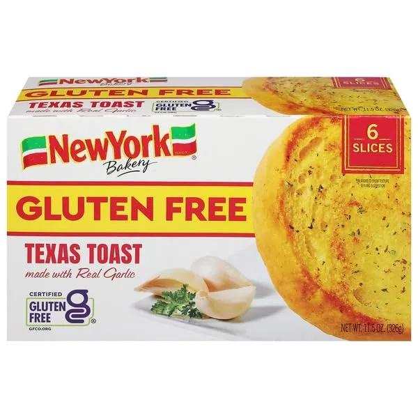 New York Bakery, Gluten Free Texas Toast, 11.5 Ounce