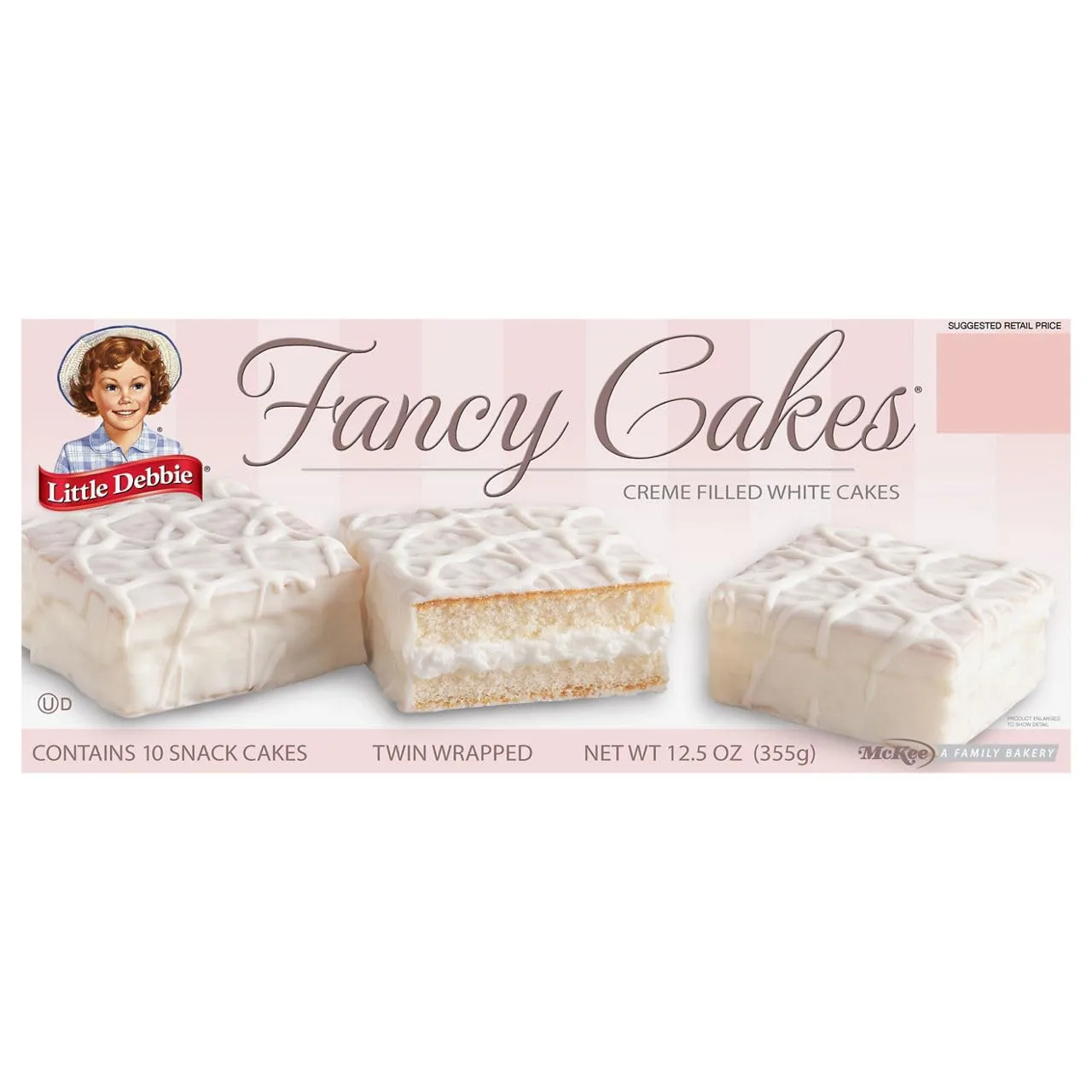 Little Debbie Fancy Cakes 12. 5 oz, 10 Ct