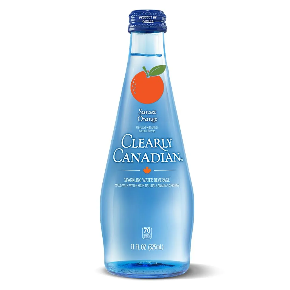 Clearly Canadian Originals Sunset Orange 11oz