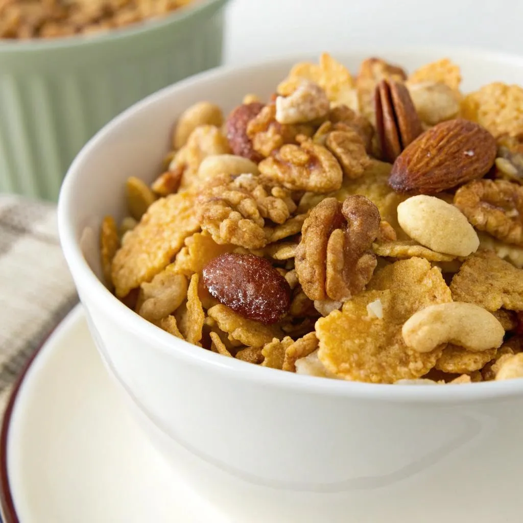 Cheerios Hearty Nut Medley Breakfast Cereal, Maple Cinnamon, Made with Whole Grain, Family Size, 20 oz