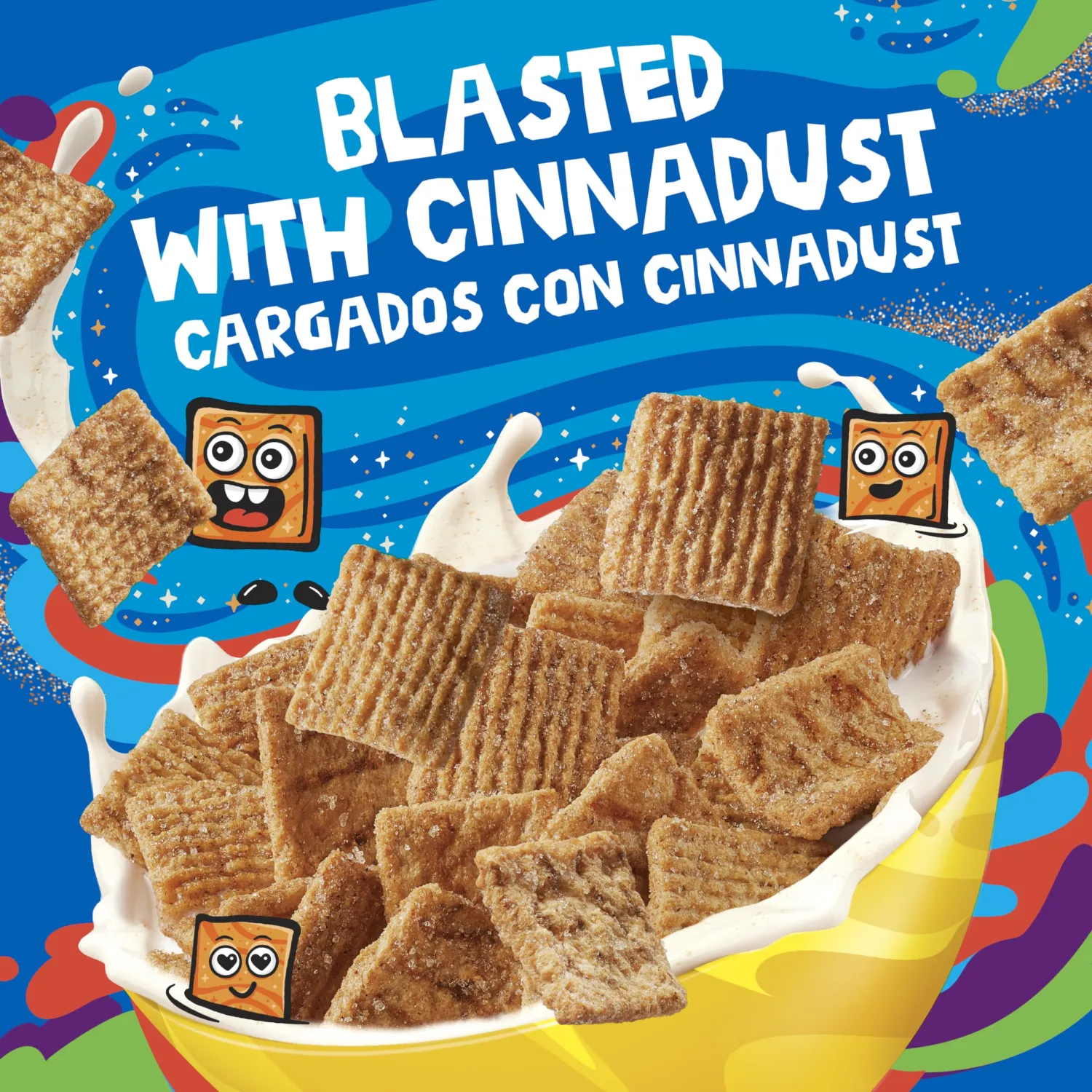 Cinnagraham Toast Crunch Breakfast Cereal, Whole Grain, 12 oz (Pack of 2)