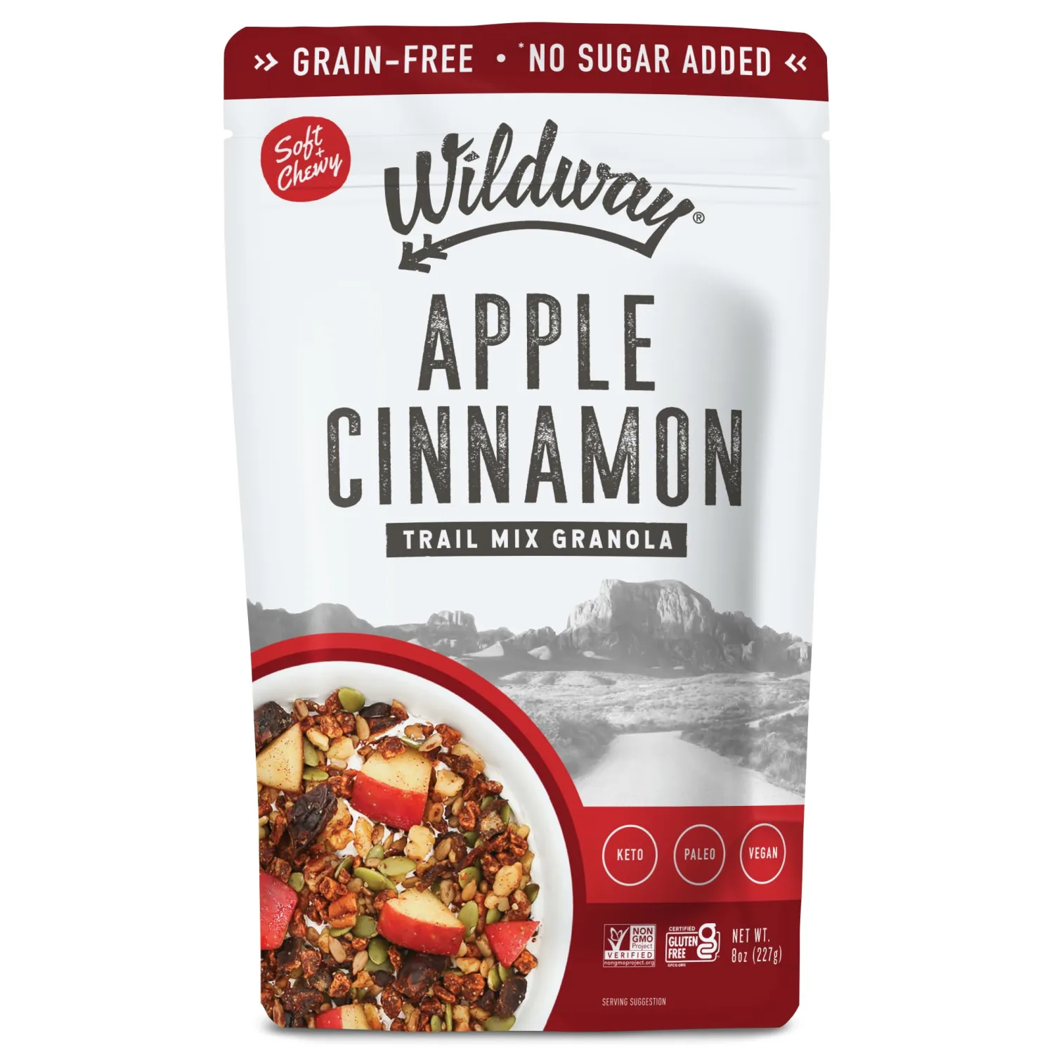 Wildway, Granola Apple Spice, 8 Ounce