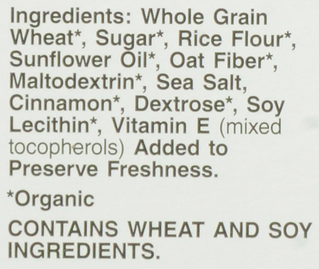 Cascadian Farm Organic Cinnamon Crunch Cereal 9.2 oz Box (Pack of 2)