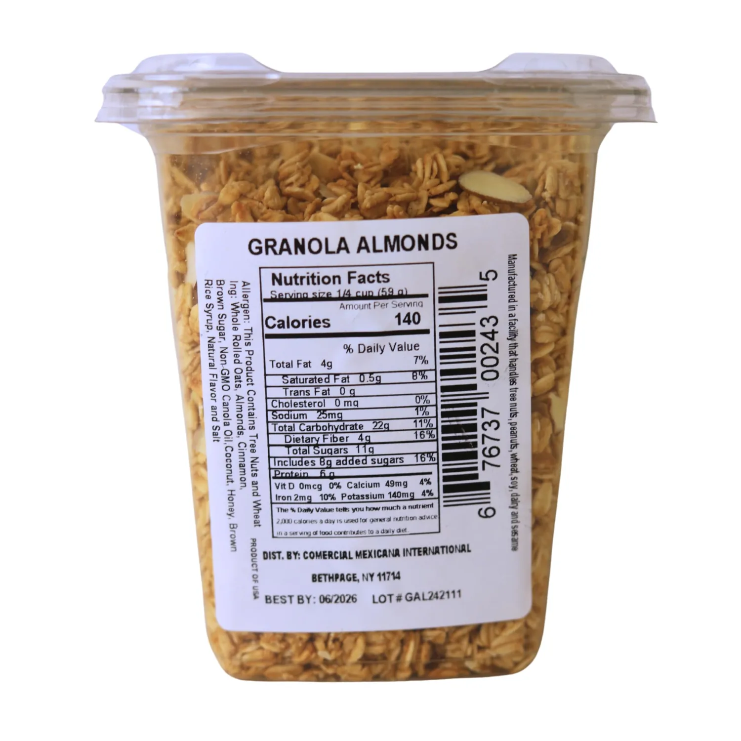Tropique Granola (Large, Almond)