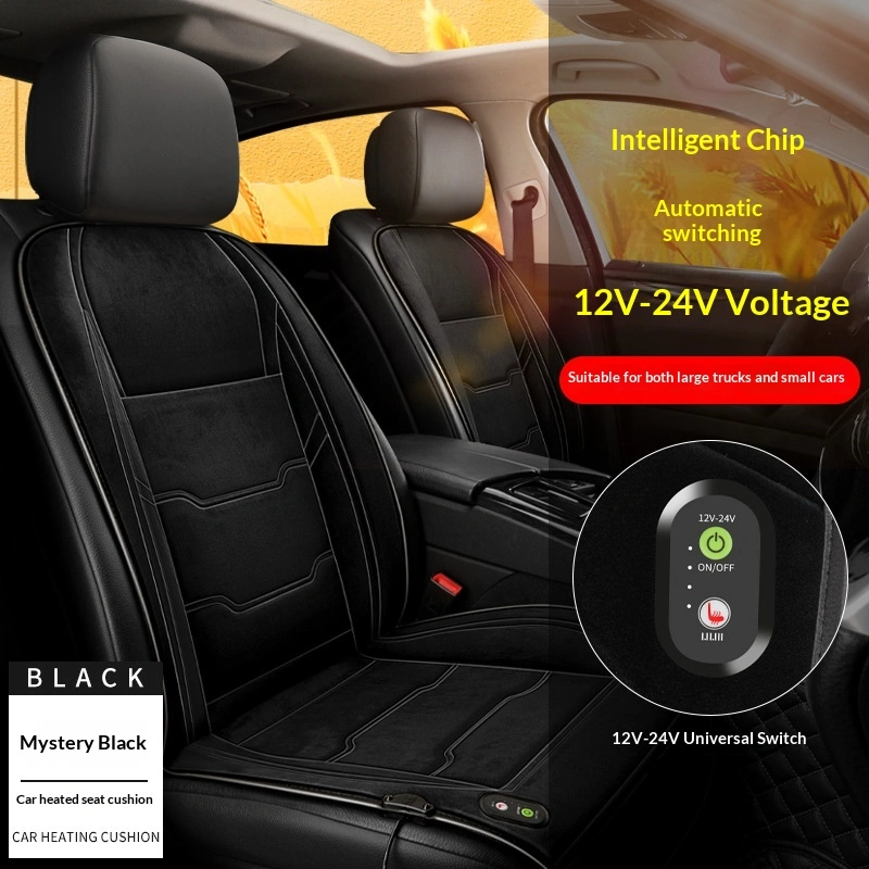 Universal Car Seat Heating Cushion For Both Single And Double Seats