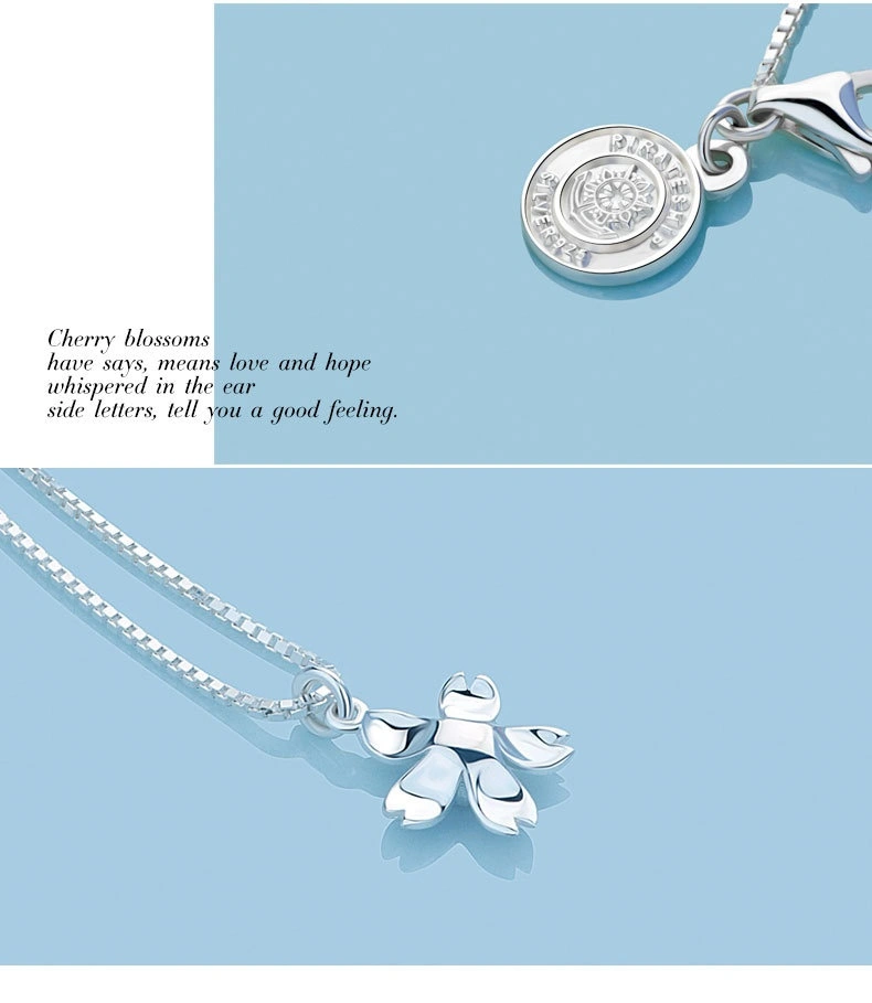 Diamond-encrusted Flower Crystal Necklace For Women