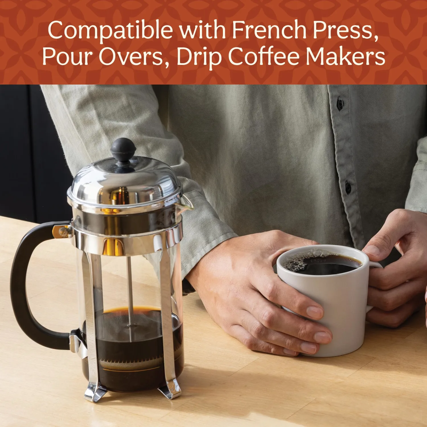 Don Francisco's Premium Vanilla Nut Ground Flavored Coffee: Rich, Aromatic 100% Arabica Beans - Family Crafted for a Delightful Morning Brew (10 oz Can)