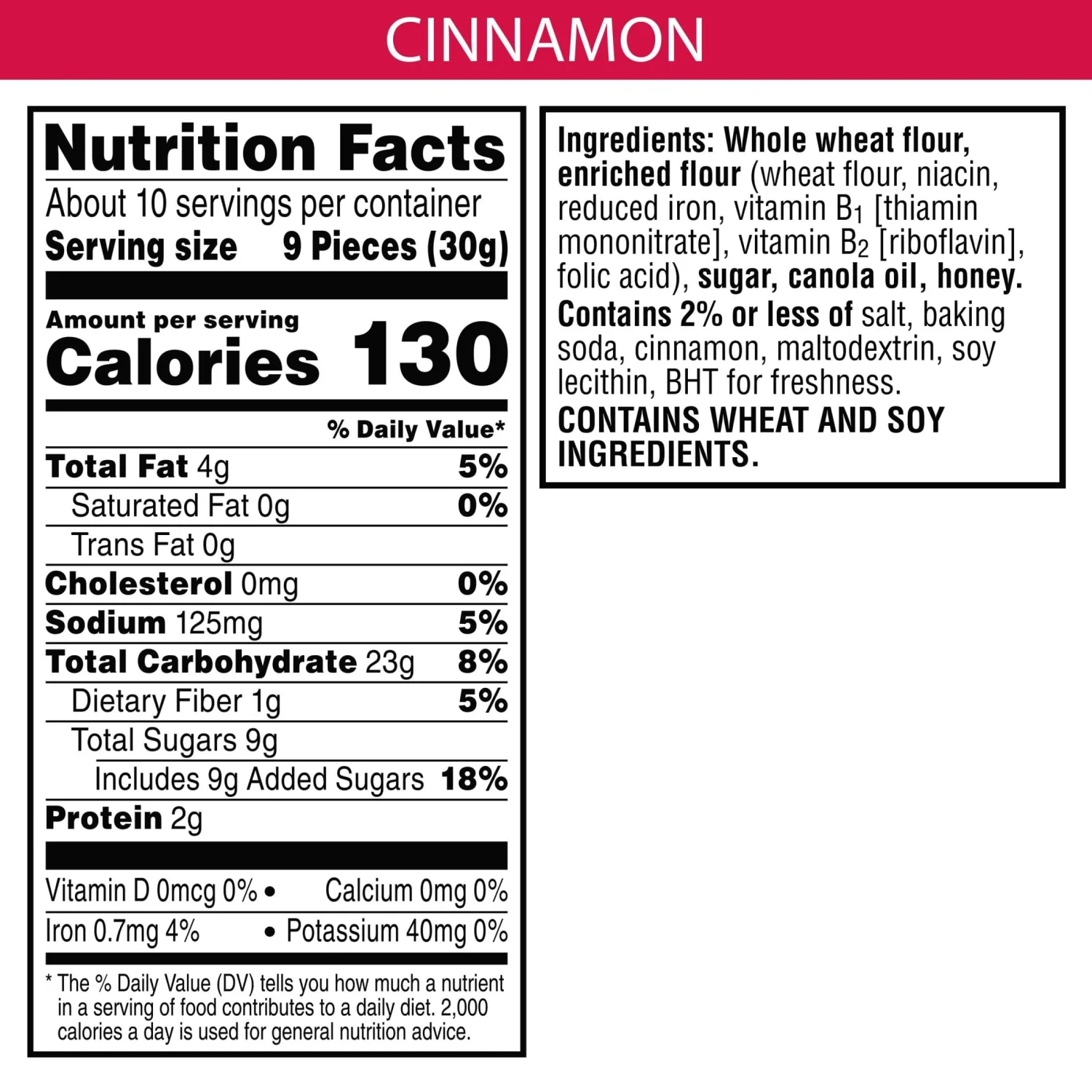 SCOOBY-DOO! Baked Graham Cracker Snacks, Made with Whole Grains, Kids Lunch Snacks, Cinnamon, 11oz Box (1 Box)