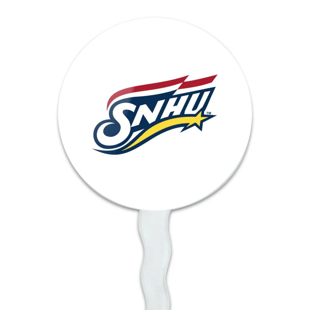 Graphics & More Southern New Hampshire University Primary Logo Cupcake Picks Toppers Decoration Set of 6