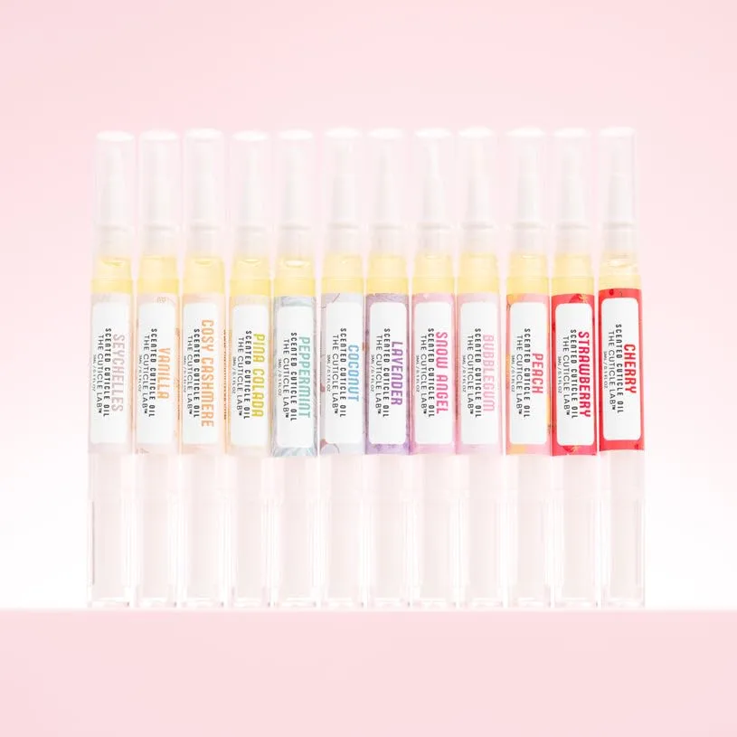 3ml Cuticle Oil pen - singular (ONE) 3ml pen in Slushies fragrance. Strengthening, Nourishing, Hydrating. 60+ fragrances available. Ideal for handbag, car, beauty on the go... Handmade in the UK.