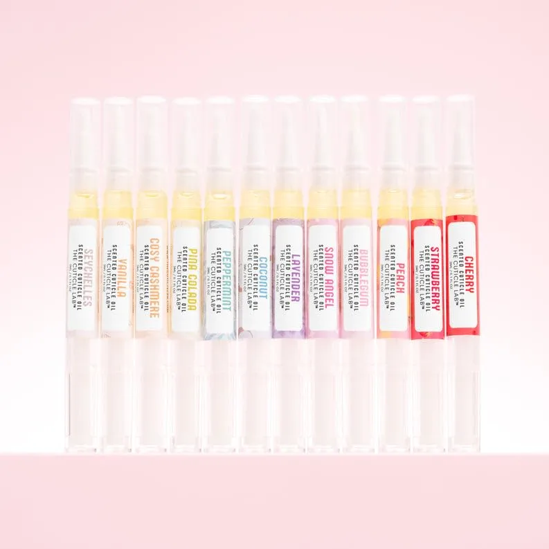 3ml Cuticle Oil pen - singular (ONE) 3ml pen in Coconut fragrance. Strengthening, Nourishing, Hydrating. 60+ fragrances available. Ideal for handbag, car, beauty on the go... Handmade in the UK.