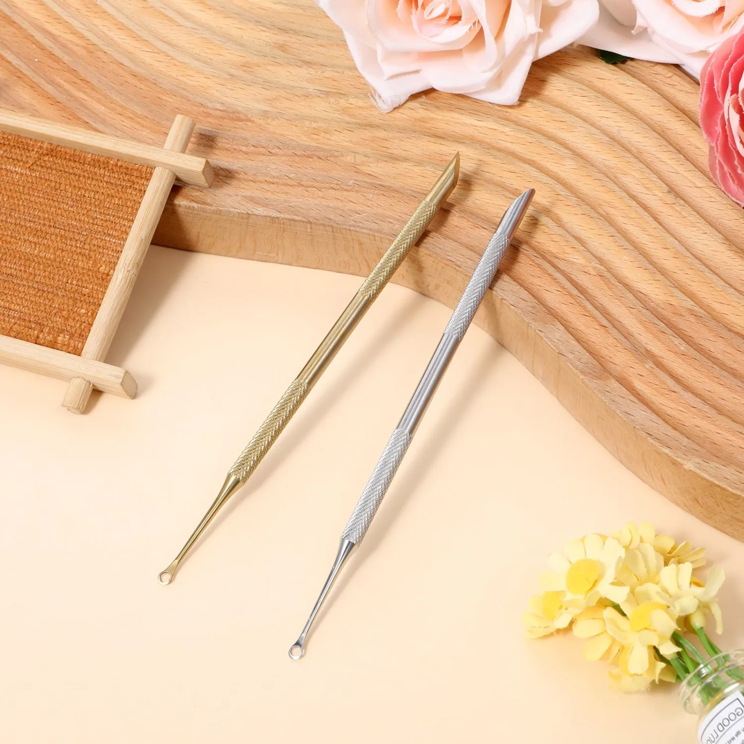 2PCS Pre Treatment Cuticle Pusher