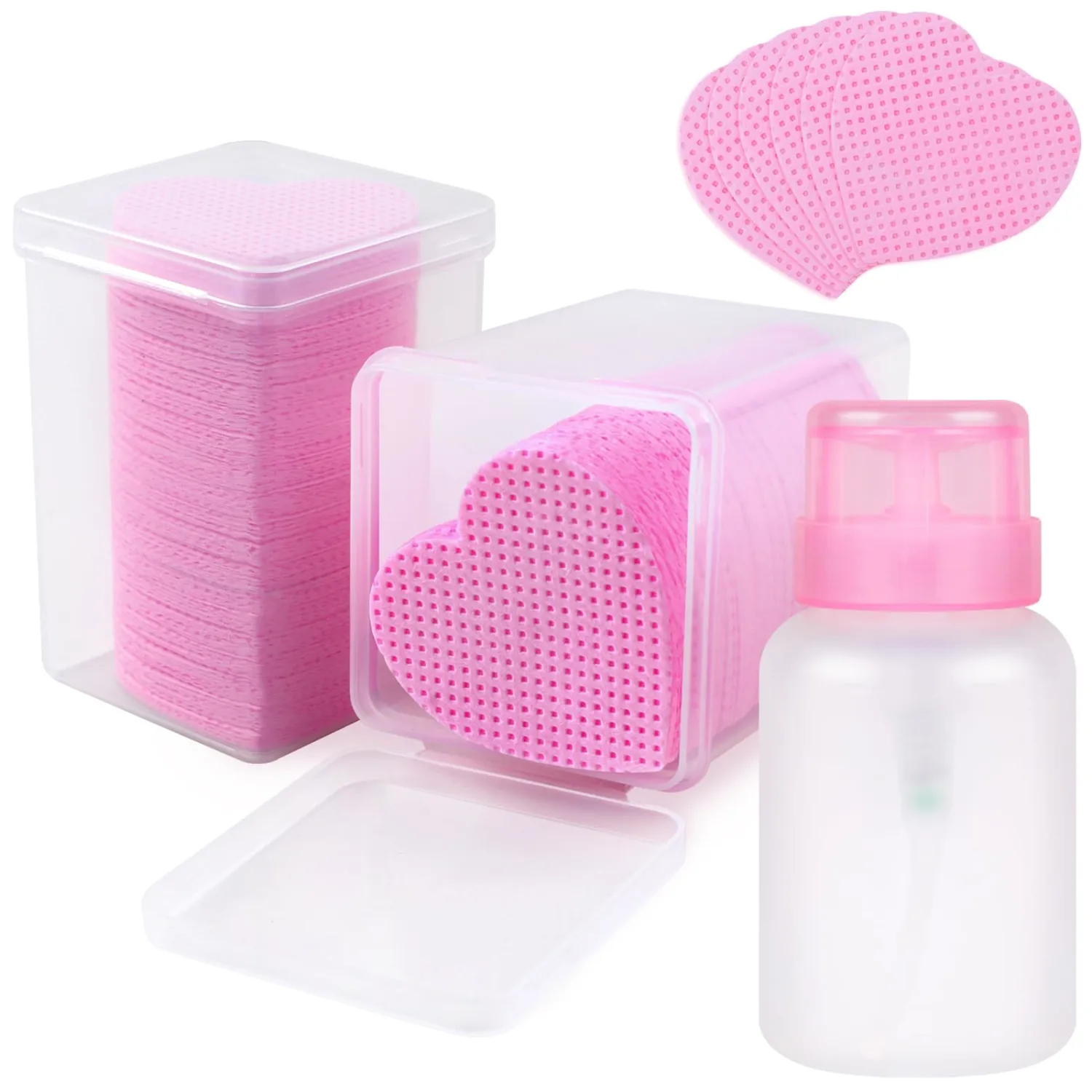 400PCS Lint Free Nail Wipes, Suitable for Cleaning Nails for Manicures, Nail Cleaning Pads, Eyelash Extenders, Nail Glue Cleaning Pads and Products