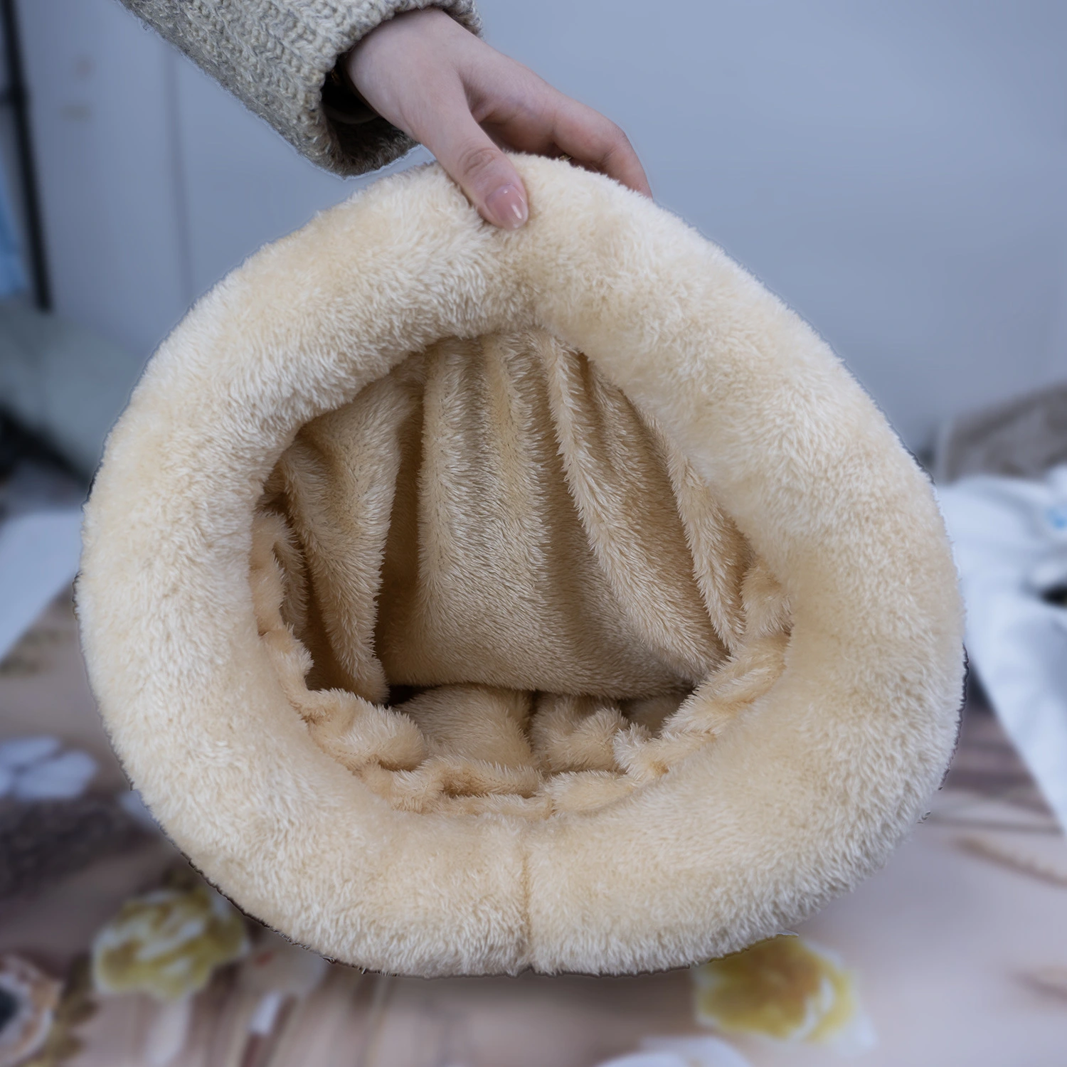 Cat Sleeping Bag Bed Warm Soft For Sphynx Cats Devon Rex Kittens