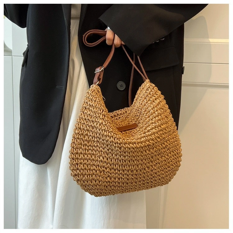 Summer Large-Capacity Shoulder New Style Handwoven Crossbody Bag