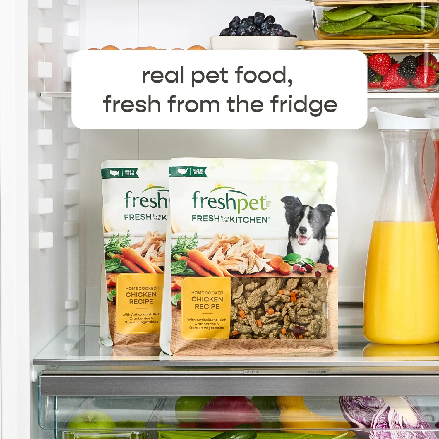 Freshpet Dog Food, Slice and Serve Roll, Tender Chicken Recipe, 16 Oz