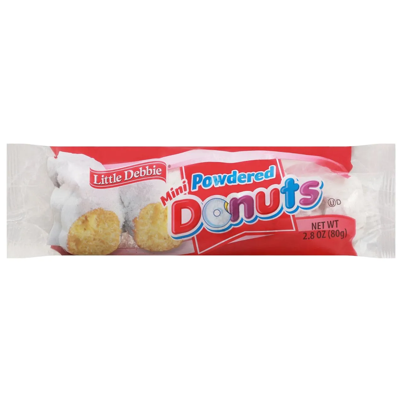 Little Debbie, Powdered Mini Donuts, 2.8 Ounce