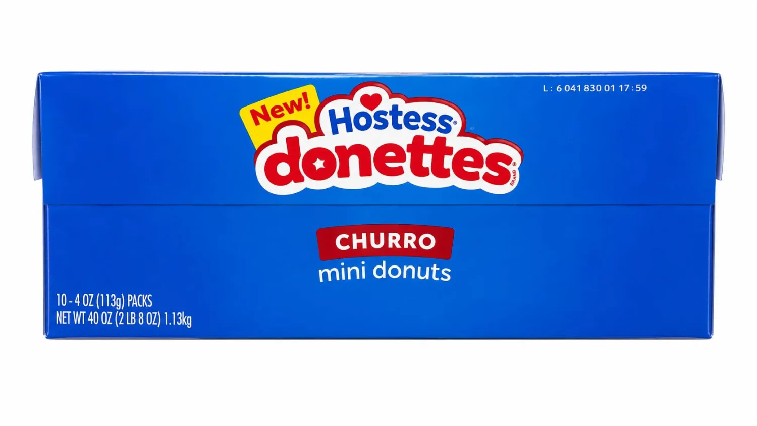 Hostes Mini Donuts, CHURRO, 3 Ounce, 10 Count, 60 total