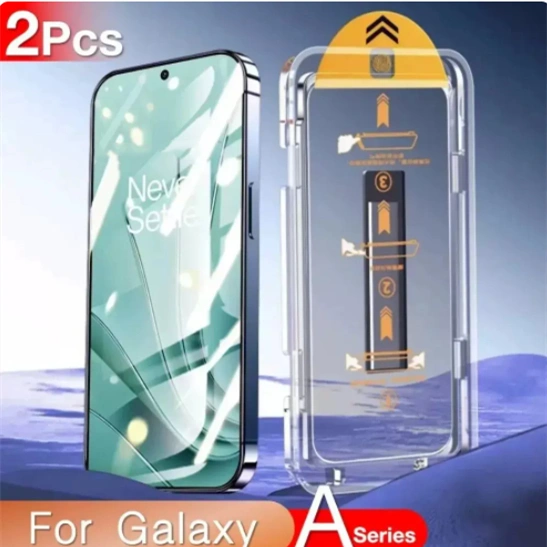 2Pcs Tempered Glass Easy Kit For