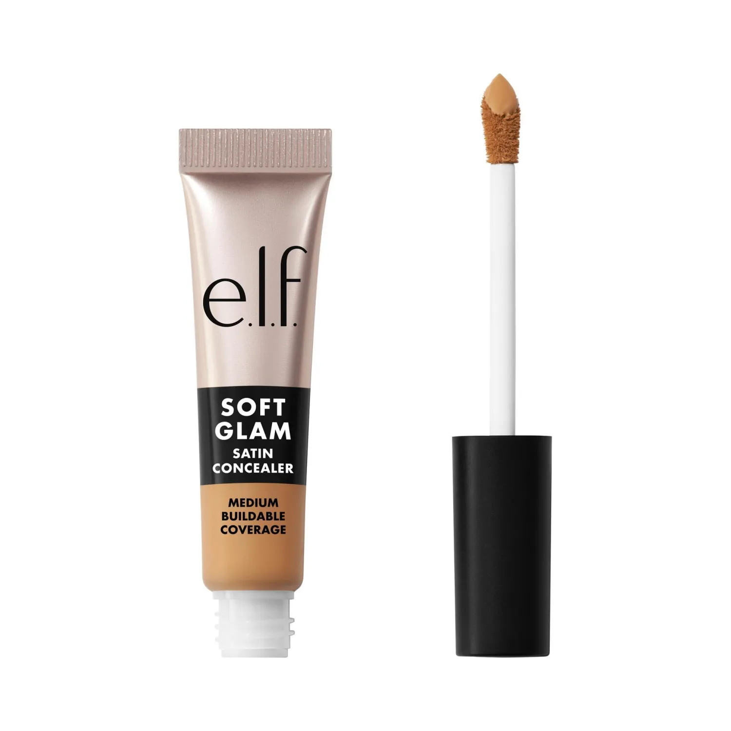 e.l.f. Soft Glam Satin Concealer, Medium Coverage For Blemishes & Under-Eye, Crease-Resistant, Long Lasting, Vegan & Cruelty-Free, 32 Medium Neutral