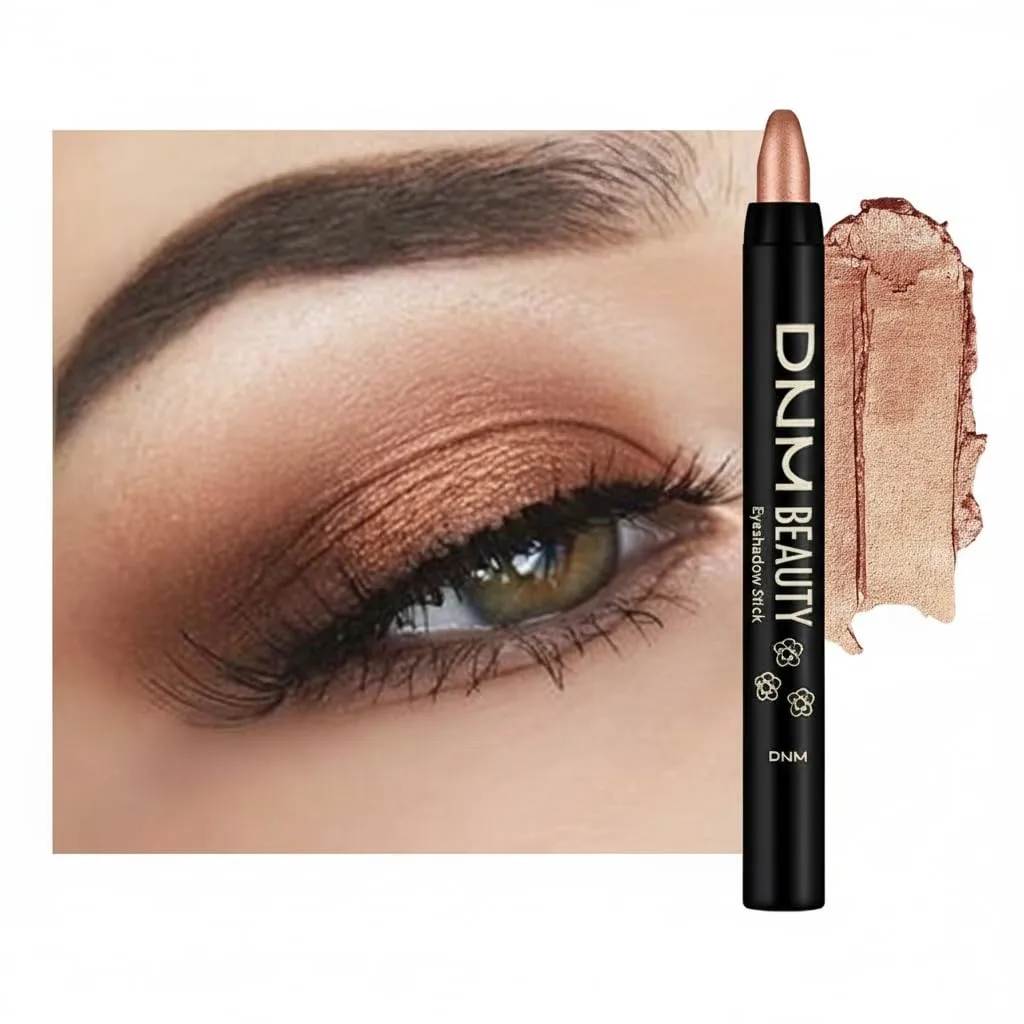 BINGBRUSH Cream Eyeshadow Stick for Women, Waterproof Long Lasting Eye Shadow, Smooth Blendable High Pigment Eyeshadow Crayon, Matte & Shimmer Eye Makeup, Easy Glide