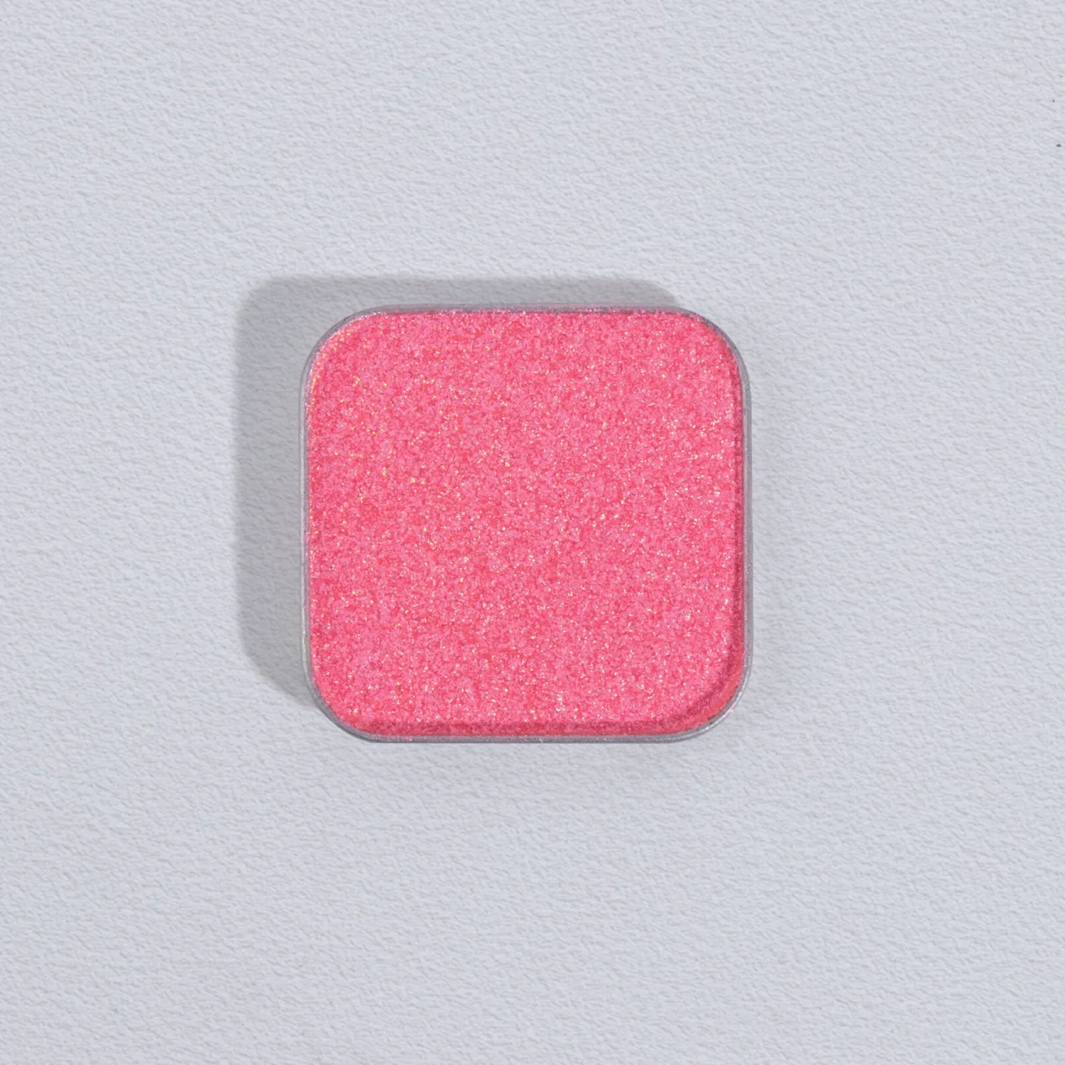 Sparkle Duochrome Chameleon Eyeshadow, Pink to Gold Color Shift, Cream-to-Powder Putty Texture, High Pigment Metallic Shimmer Refill Pan, Scintillant Finish (Sunpetal)