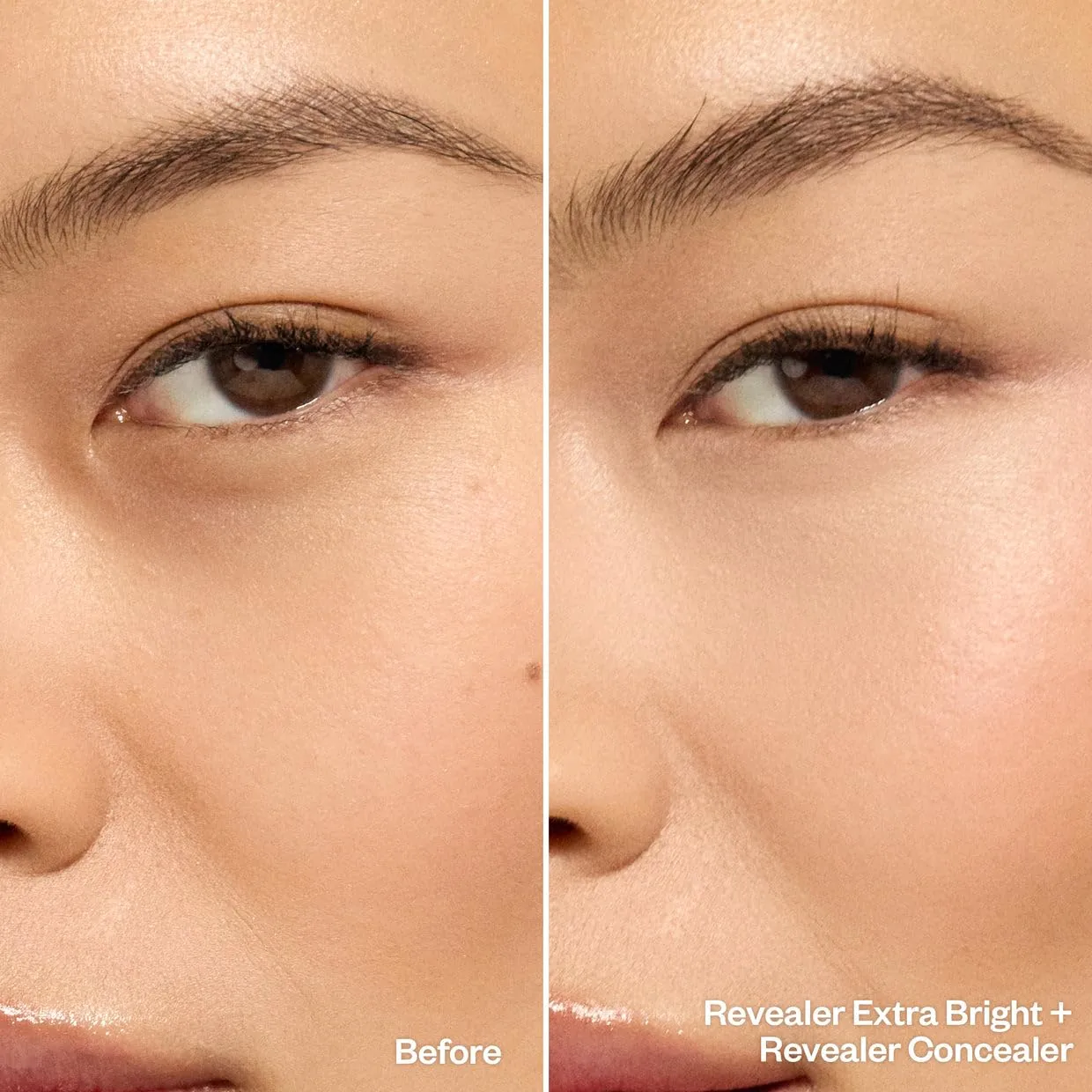 Kosas Revealer Extra Bright Color Corrector, Full Coverage Liquid Cream Under Eye Brightener, Makeup Base for Dark Circles Discoloration, Magic