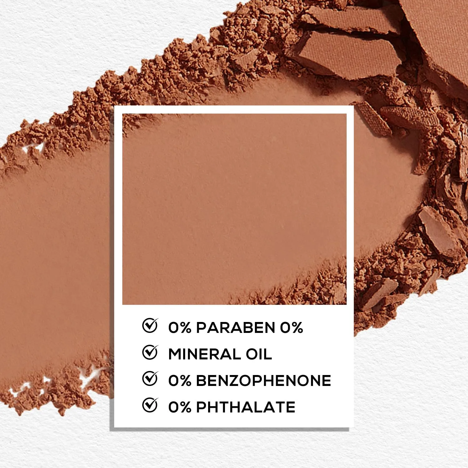MAKI YIKA Caramel Brown Matte Single Eye Shadow Palette for Women Pigmented Reddish Brown Eyeshadow for Eyes Color Stay Long Lasting Waterproof Eye Makeup Palette, #11