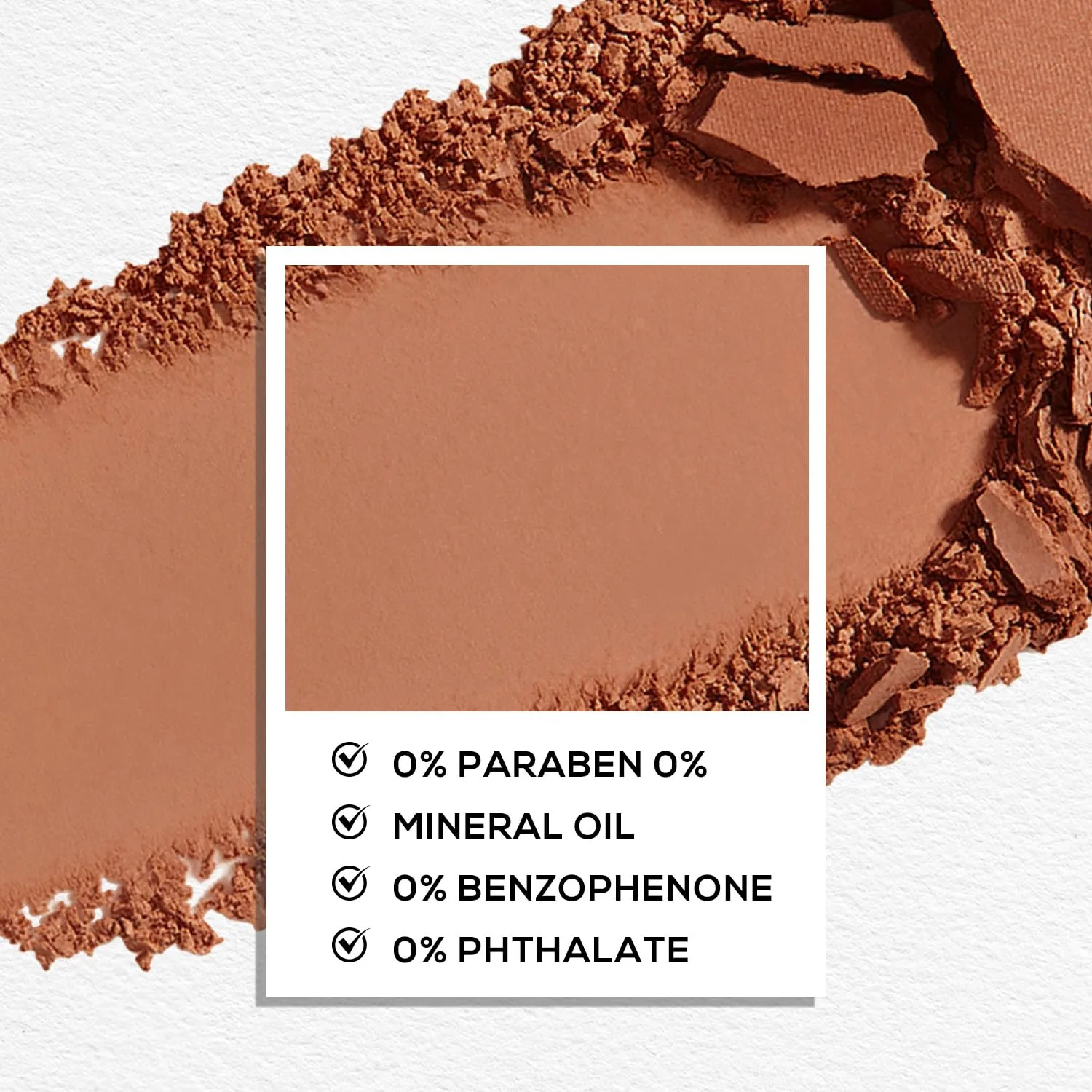 MAKI YIKA Coffee Brown Matte Single Eye Shadow Palette for Women Pigmented Brown Eyeshadow Powder for Eyes Color Stay Long Lasting Waterproof Eye Makeup Palette, #7