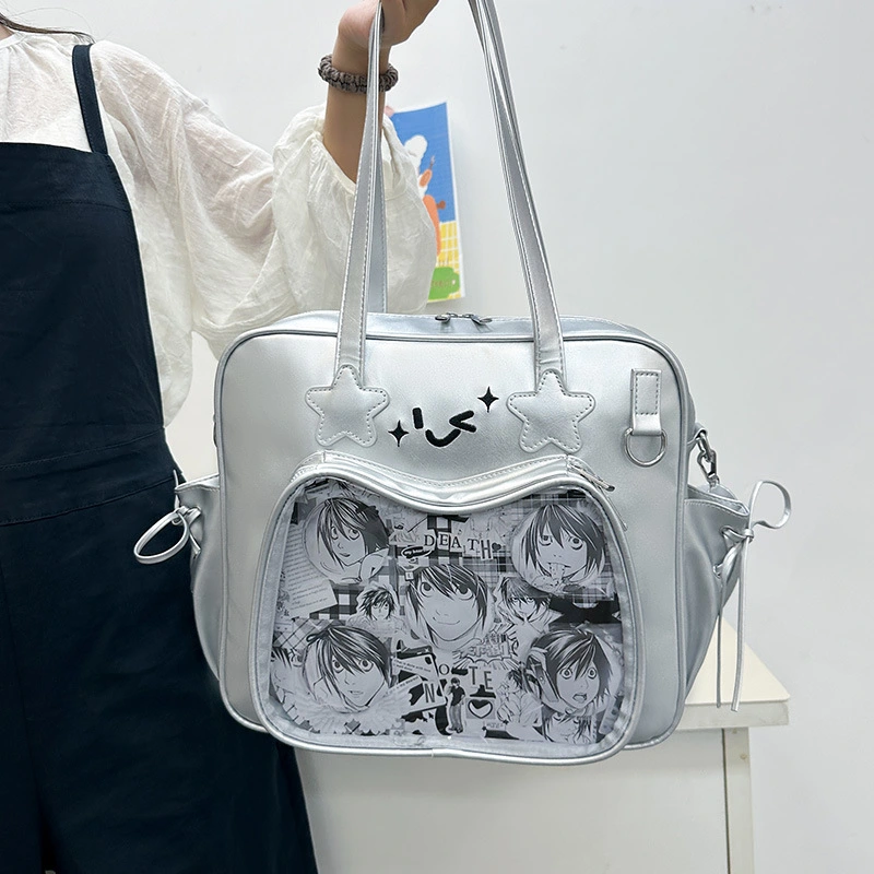Single-shoulder Transparent Crossbody Trendy Kids Bag