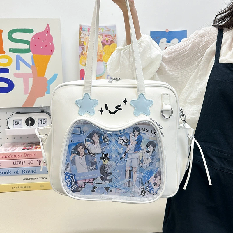 Single-shoulder Transparent Crossbody Trendy Kids Bag