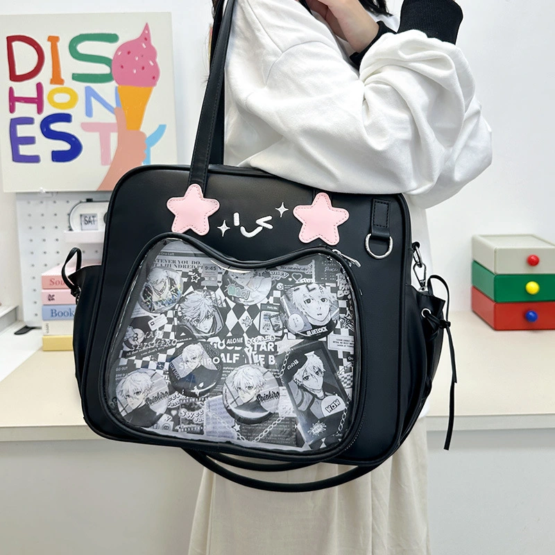 Single-shoulder Transparent Crossbody Trendy Kids Bag