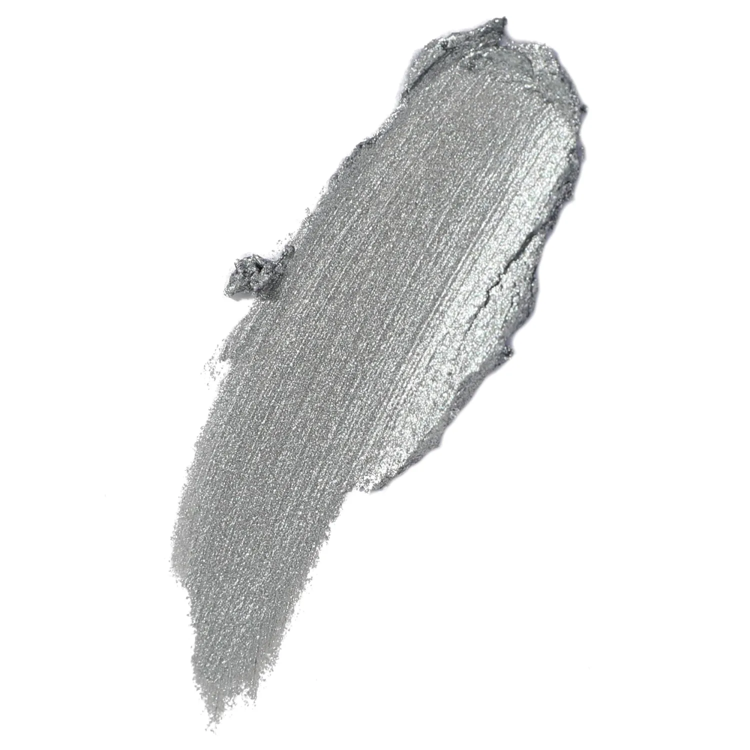 Silver Eyeshadow Cream, Blendable Smooth 2pcs Shimmer Silver Creamy Eyeshadow