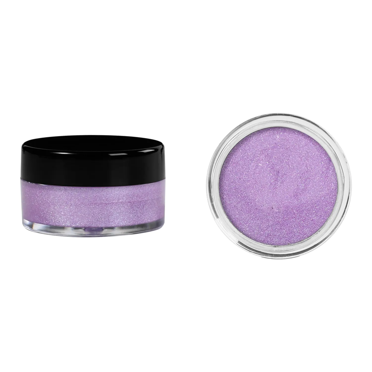 Light Purple Eyeshadow Cream, Blendable Smooth 2pcs Shimmer Purple Creamy Eyeshadow
